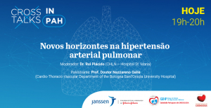 É hoje a 3.º sessão da plataforma Cross Talks in PAH