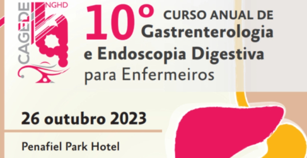 Save the date: 10.º Curso Anual de Gastrenterologia e Endoscopia Digestiva para Enfermeiros