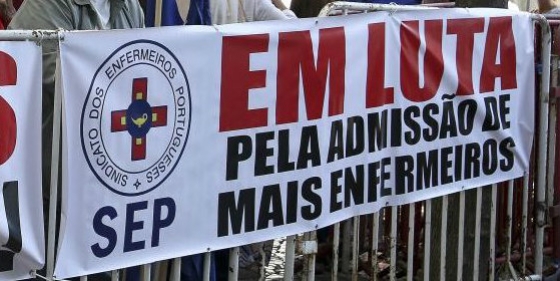 SEP quer enfermeiros no protesto da Administração Pública a 18 de novembro