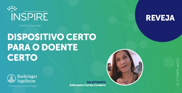Carmo Cordeiro: “A combinação ideal do doente e do dispositivo [inalatório] é uma verdadeira arte”