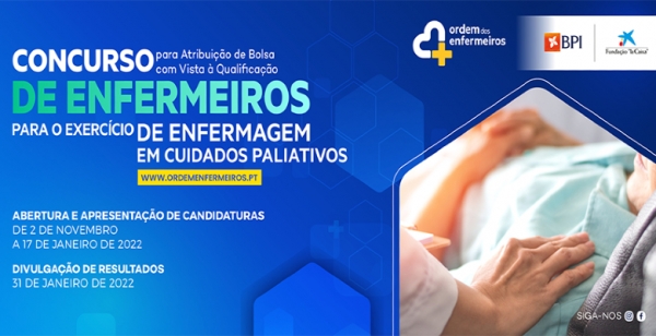 Prazo de candidaturas para atribuição de 10 bolsas a Enfermeiros termina a 17 de janeiro