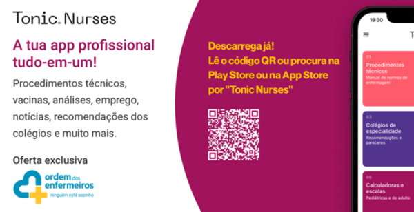 Tonic Nurses apresenta-se como uma app facilitadora das necessidades em Enfermagem