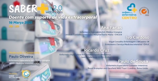 SRCentro realiza webinar dedicado à temática da medicina intensiva