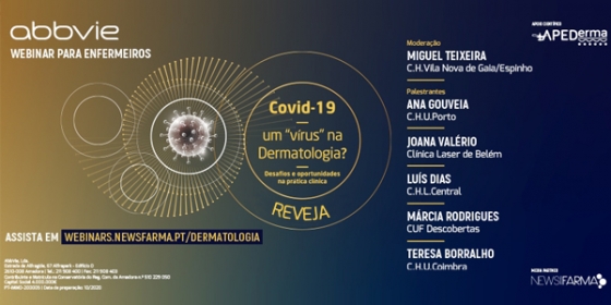 Assista aos melhores momentos do webinar "COVID-19: um vírus na Dermatologia?"