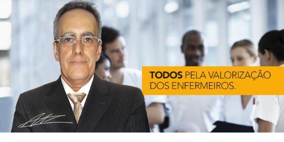 Ulisses Graça candidato à SRSul pela lista "Enfermeiros com + Valor"